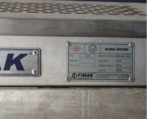 Парогенератор FIMAK CLU Для пекарні Вистійка тіста