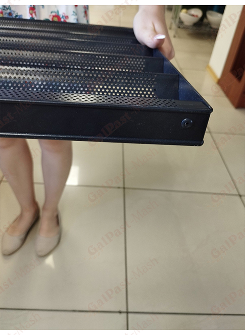 Деко багетне для випічки 600х400 з перфорацією, з тефлоновим покриттям