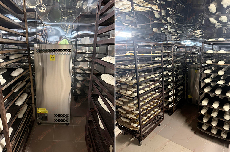 Парогенератор для пекарні Камера остаточного розстоювання тіста Розстойка тіста
