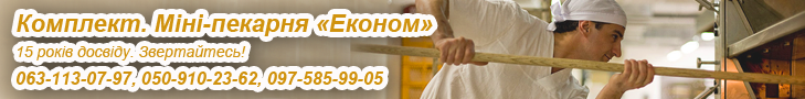 Міні хлібопекарні купити в Україні