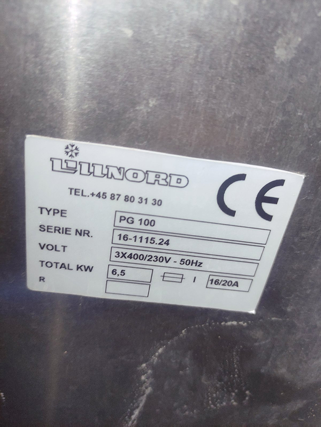 Lillnord PG 100 Кліматконтроль до камери кінцевої вистійки тіста. Електродний парогенератор Б/У