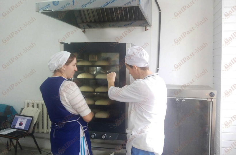 Навчання персоналу роботи на пекарні Технолог Михайло Дичко. Школа пекарів. Відкриття пекарні